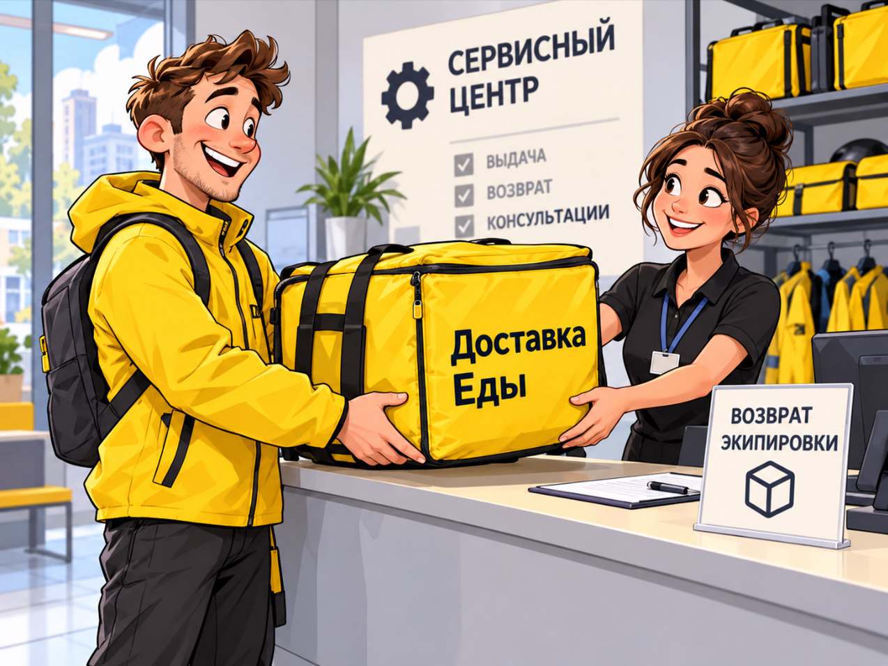 Как уволиться курьеру Яндекс Еды