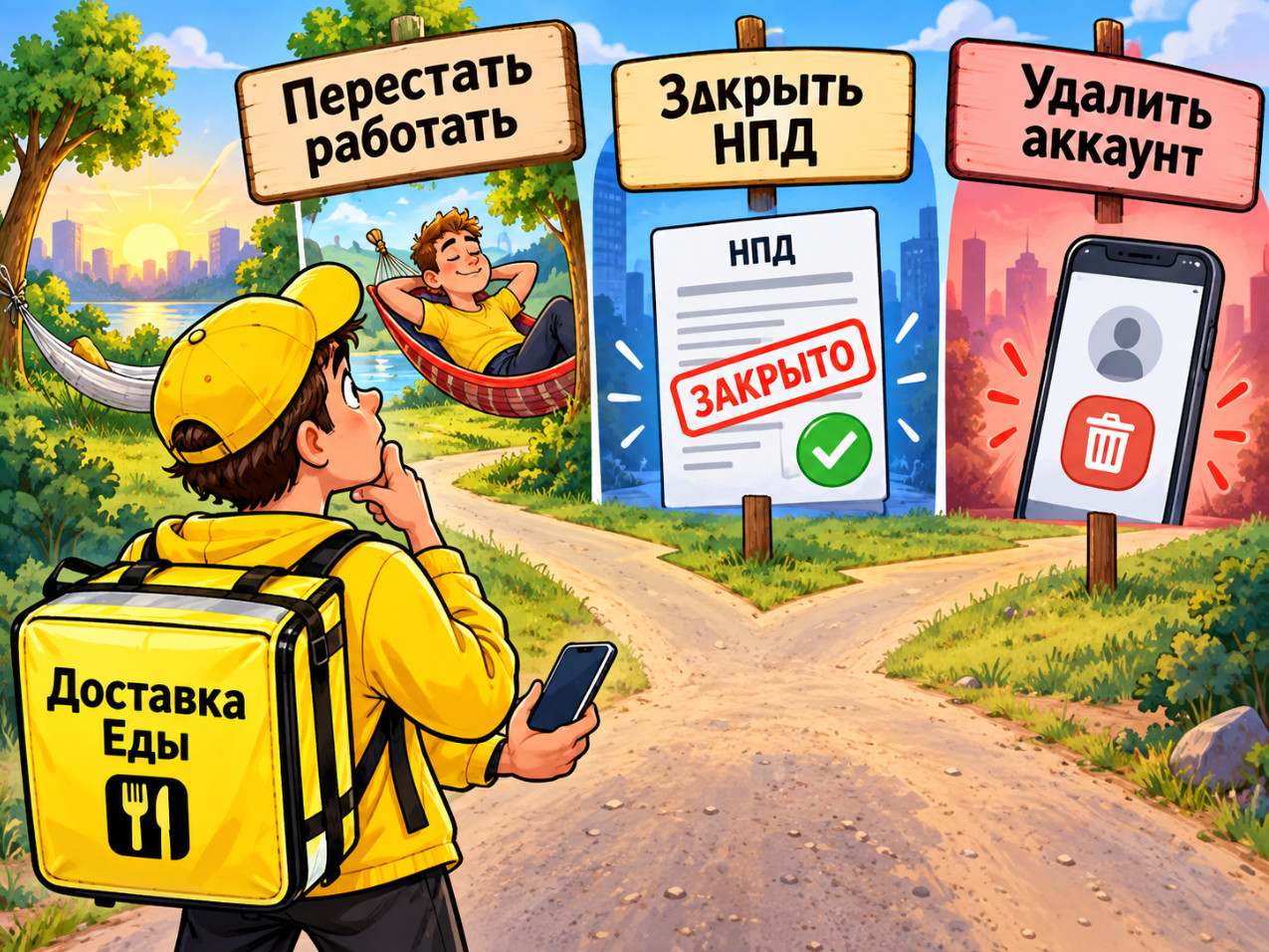 Как правильно уволиться курьеру яндекс еды